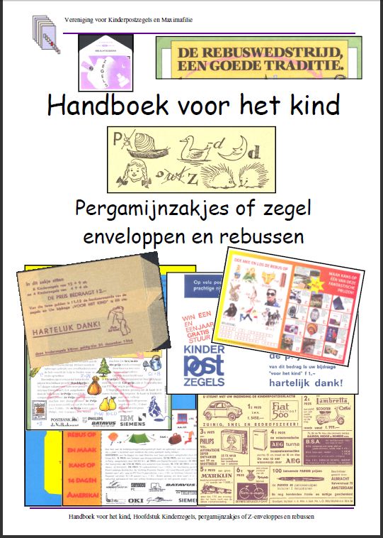 Handboek 'Voor het Kind' Pergamijnzakjes, enveloppen en rebussen